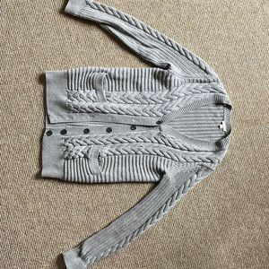 Grey gap button up cardigan